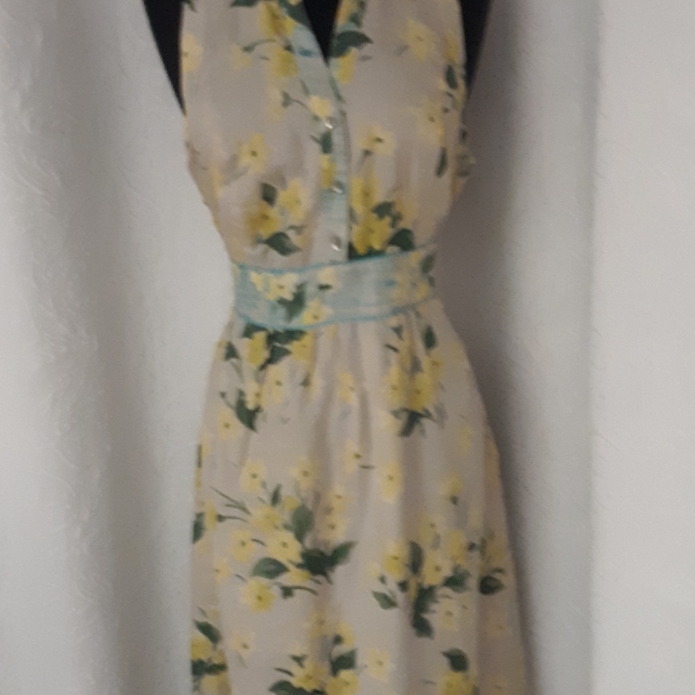 New Tags Anthropologie Maeve Buttercup Spring Dress 12 - Picture 4 of 5